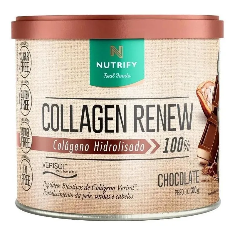 2x Suplemento En Pó Nutrify Colágeno Renew Colágeno Sabor Ch