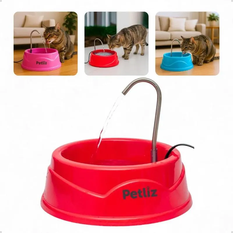 10x Bebedouro Fonte Automático Elétrica Gatos Bivolt Água P