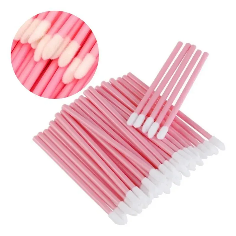 10x Aplicador De Batom E Gloss - Cotonete Descartável - 100