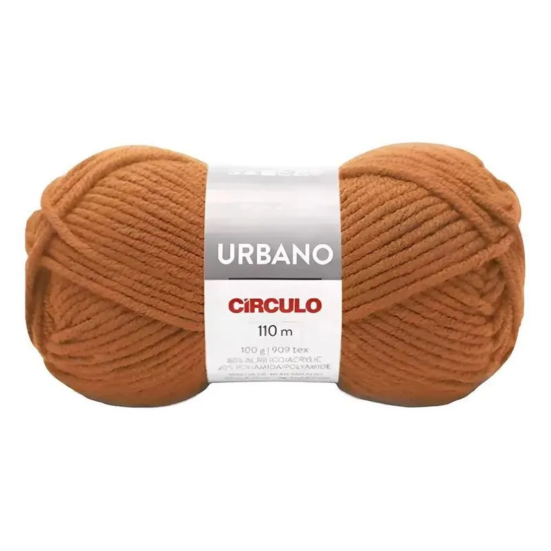 2x Lã Fio Urbano Circulo 100g 110m Inverno 2023 Tex 909(gros