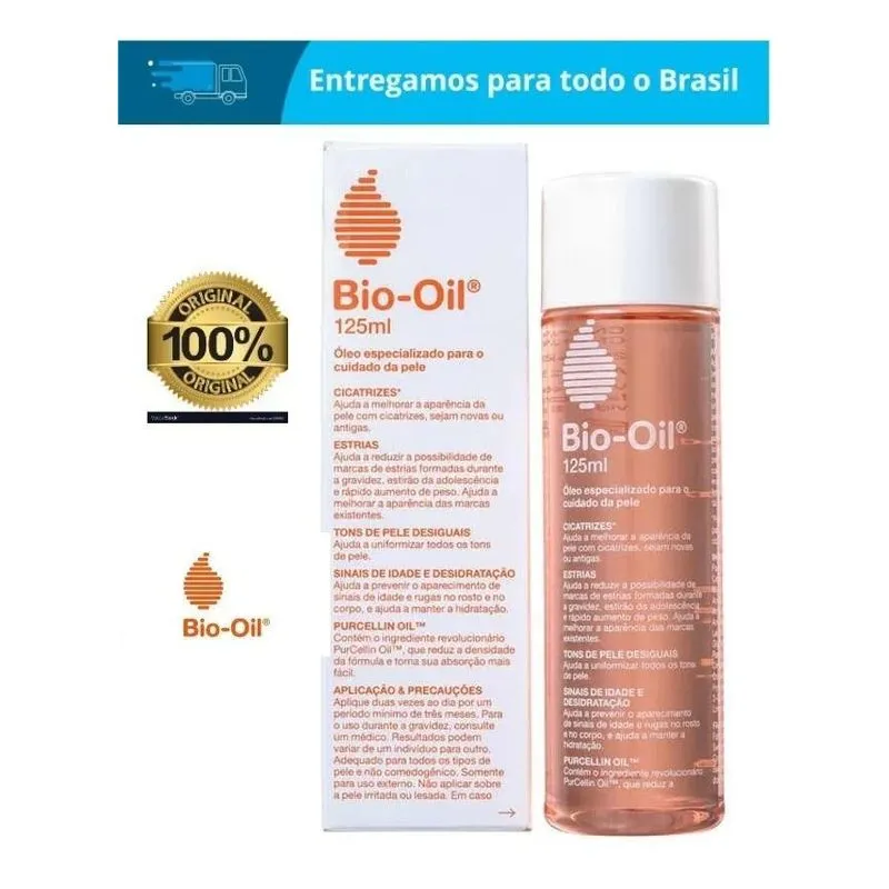 10x Óleo Para Corpo Bio-oil Specialist Skincare Oil En Tubo