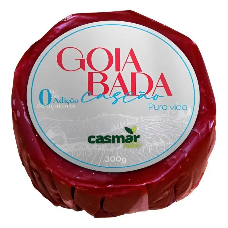Goiabada Cascão De Corte Zero Zero Açúcar/zero Gluten/zero