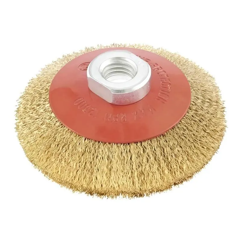 Escova De Aço Circular 100mm Para Esmerilhadeira De 4.1/2 Mt