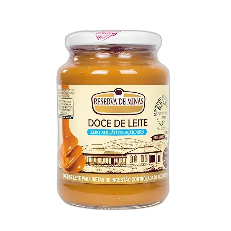 Doce De Leite Diet 630g - Zero Adição De Açúcar