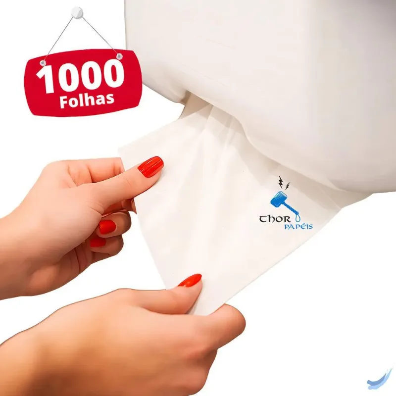 Papel Toalha Interfolha Branco Luxo Premium 100% Celulose