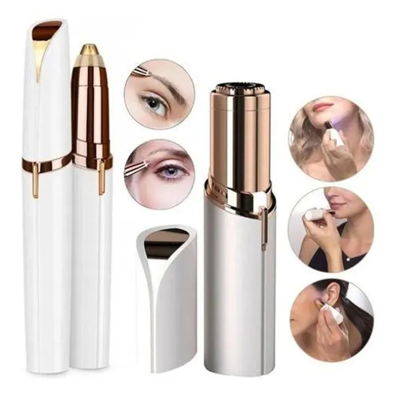 Kit Caneta Depiladora Sobrancelha + Batom Depilador Facial L