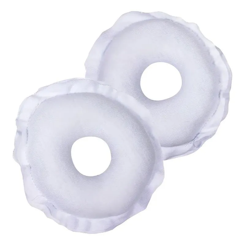 Conjunto De 2 Rosquinhas Para Seios Kababy Branco