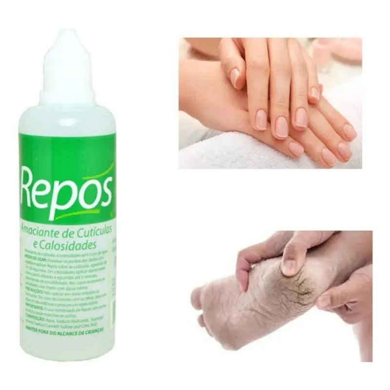 Amaciante De Cutícula E Calosidade 120ml - Repós
