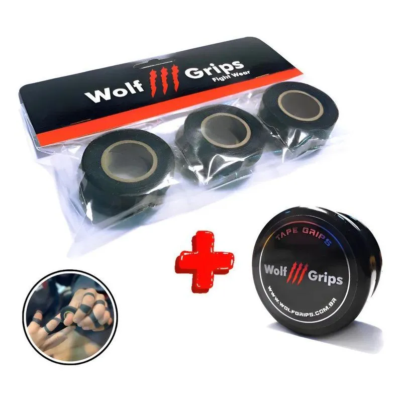 Tape Grips - Finger Tape - Jiu Jitsu - Judô Kit C/6