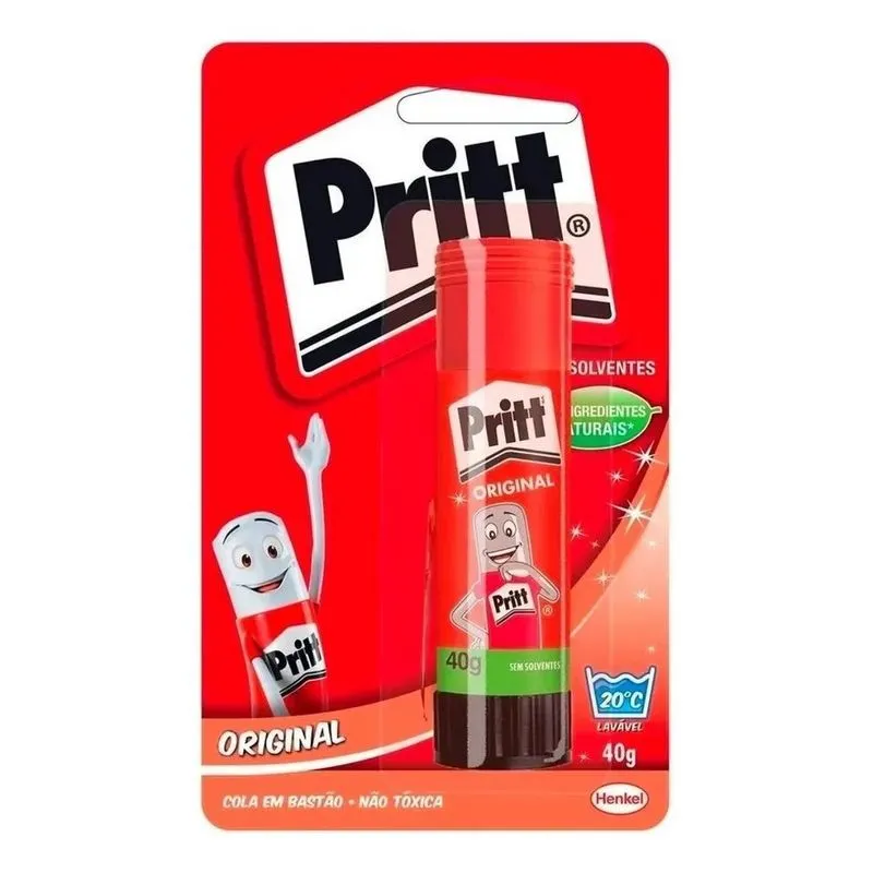 3x Cola Bastão 40g Und Pritt Henkel Full
