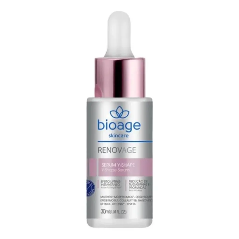 10x Serum Renovage Y Shape Efeito Lifting Reduz Rugas - Bio