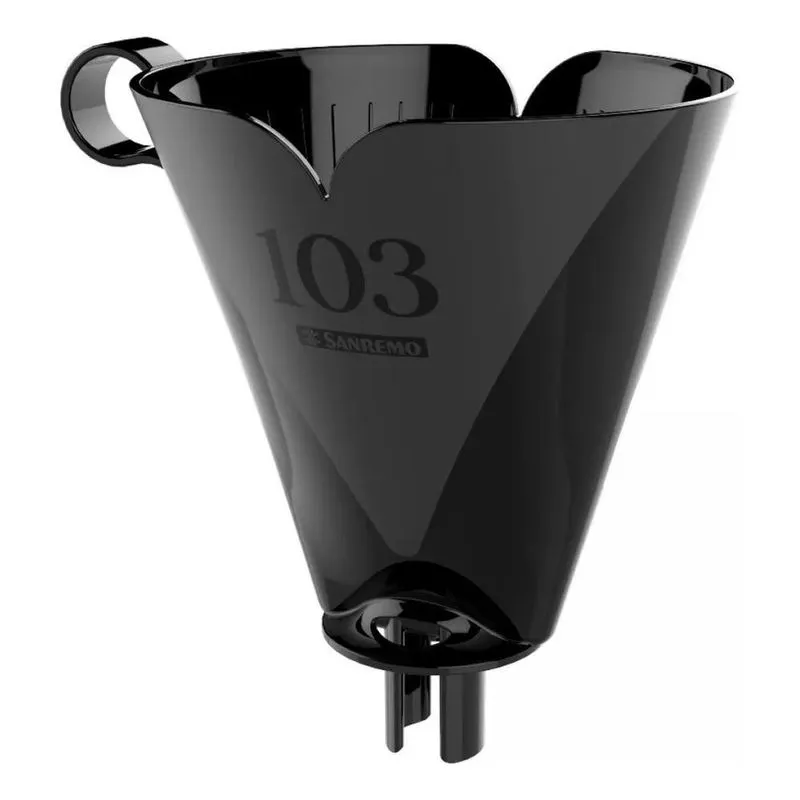 Suporte Porta Filtro De Café Tam 103 Coador Plástico Sanremo