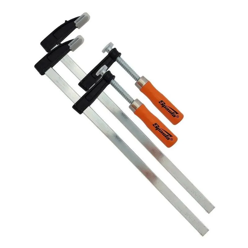 10x Grampo Sargento Tipo F Aço 300x50x350mm 12pol Marcenari