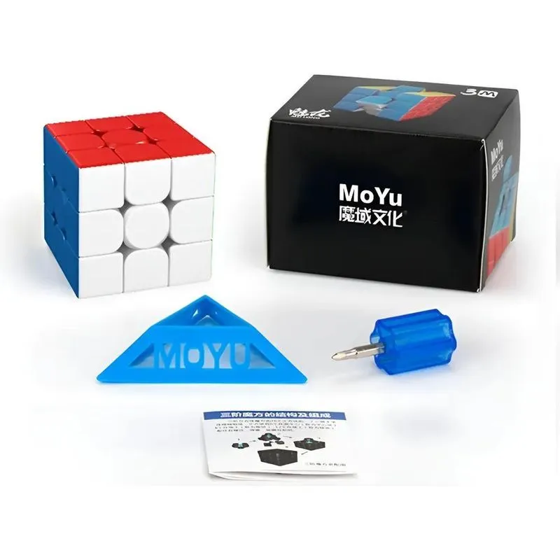 Cubo Mágico Moyu Meilong 3x3 Magnético 3m Speedcube Velocida
