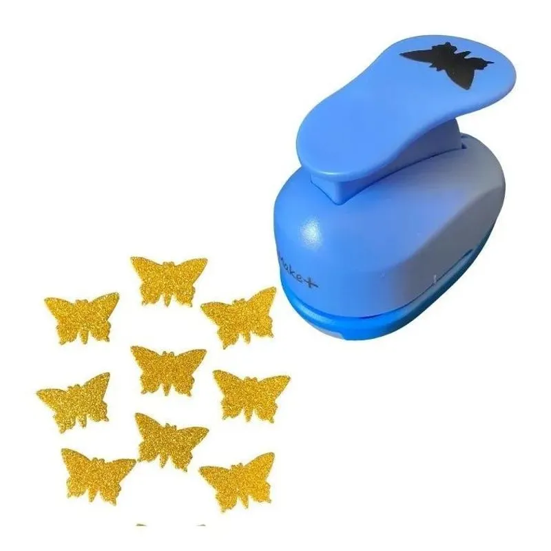 10x Cortador Eva E Papel Scrapbook Diversos 2,5cm 25mm