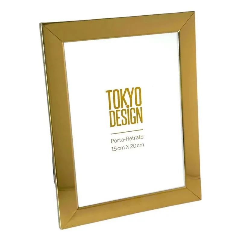 10x Porta Retratos Aço Inox Moldura 15x20 Rosegold/dourado/pr