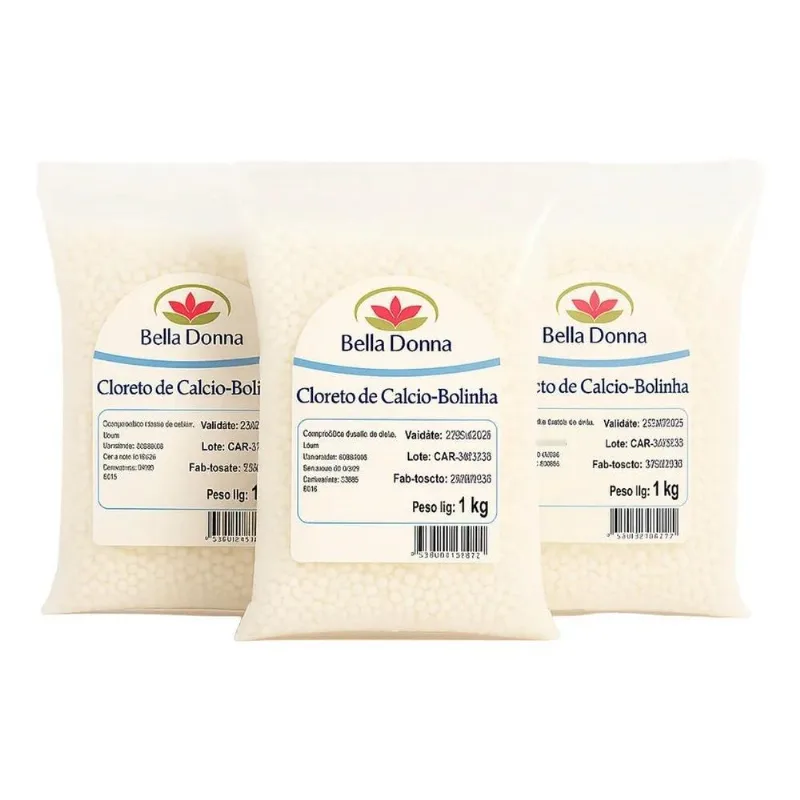 Cloreto De Cálcio Bella Donna Anti Mofo Bolinha 3x1 Kg