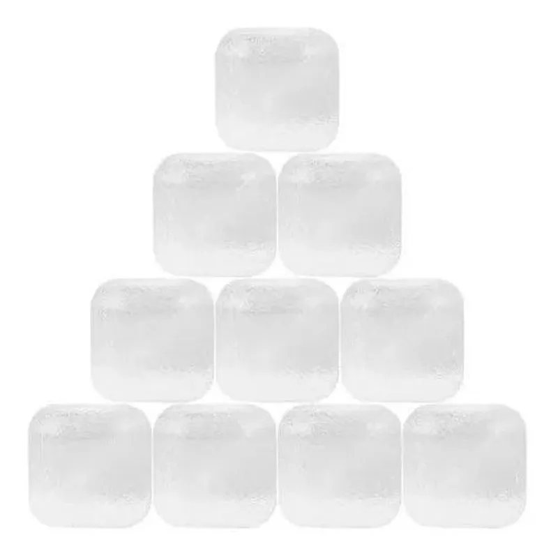 2x Cubo De Gelo Artificial Reutilizável Com 10 Unidades