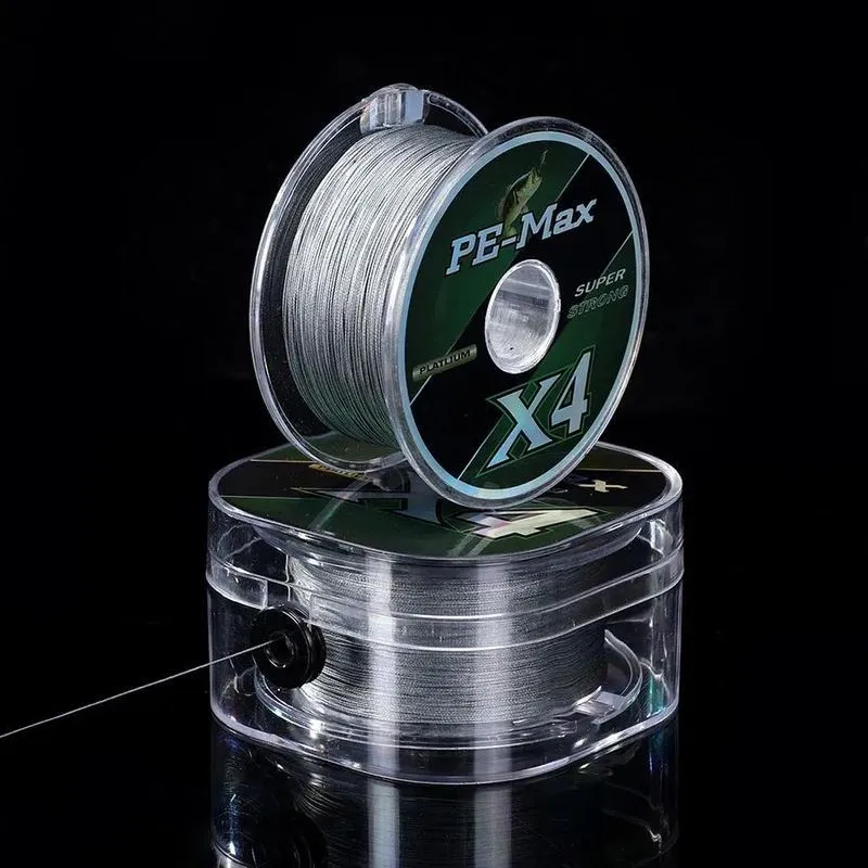 Linha Multifilamento 300m Pe 4 Fios: - Cinza-0.23mm-11kg-2.0