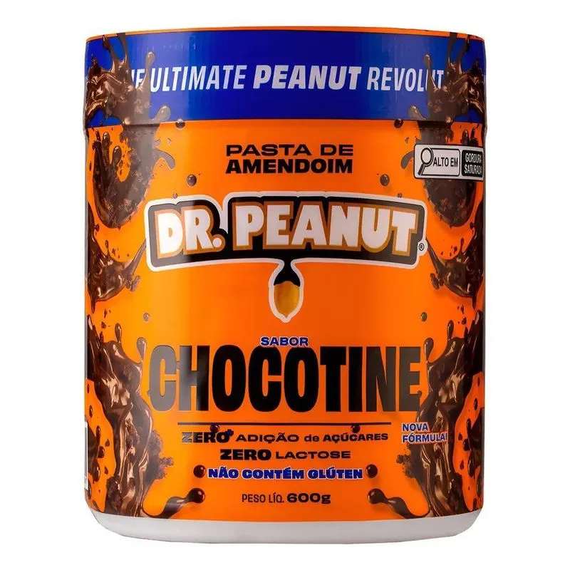 Suplemento Dr Peanut Pasta De Amendoim Sabor Chocotine Em Po