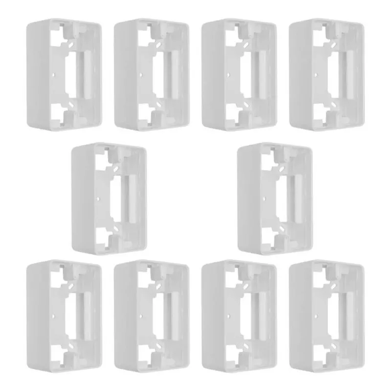 10 Caixas De Sobrepor 4x2 Branca Ilumi - 62061