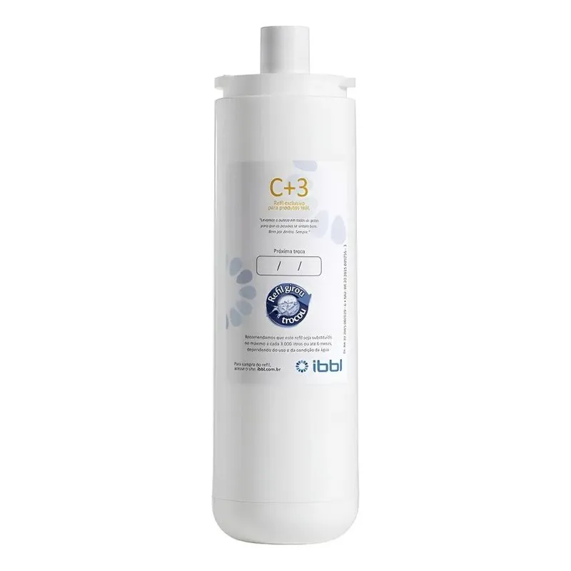 Refil Tripla Filtragem Girou Trocou C+3 Ibbl