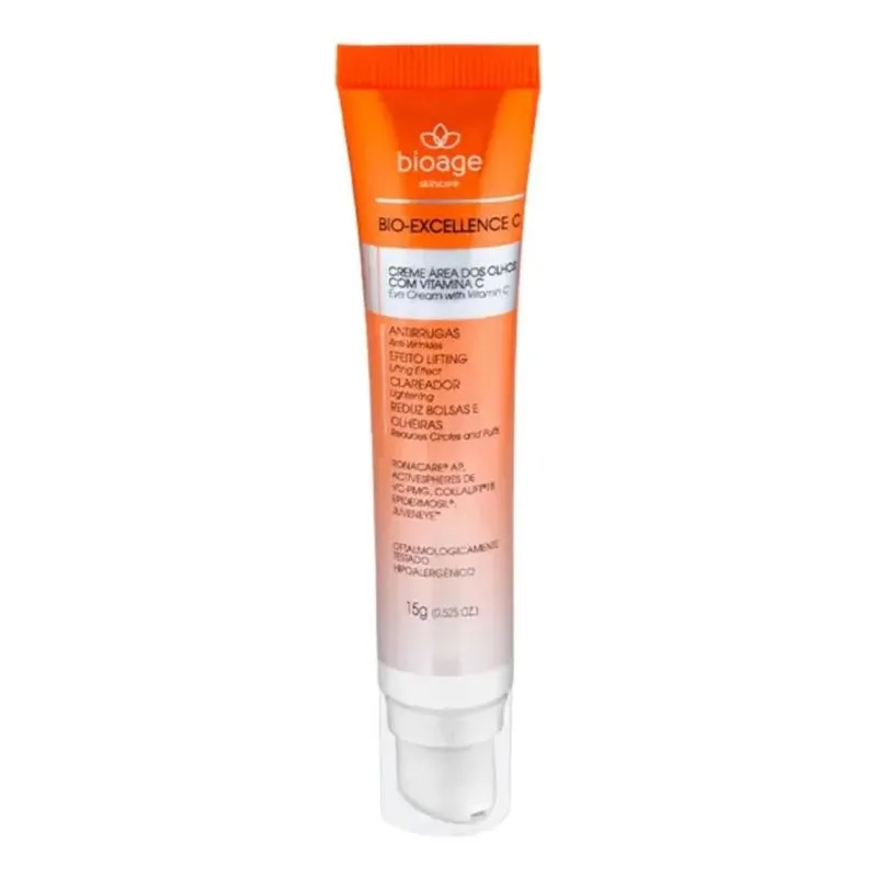 10x Creme Clareador Area Olhos Vitamina C Bio-excellence Bi