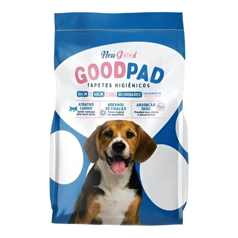 Tapete Higiênico Petlike Good Pad 80x60cm 30 Unidades