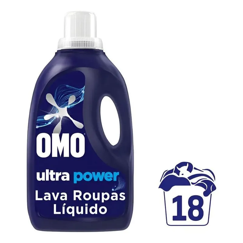 Omo Sabão Líquido Ultra Power 1,8 L