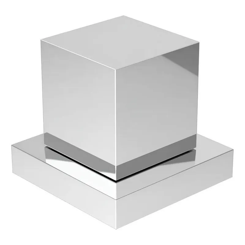 Acabamento Registro Manopla Deca Quadrado Metal Hope Metais