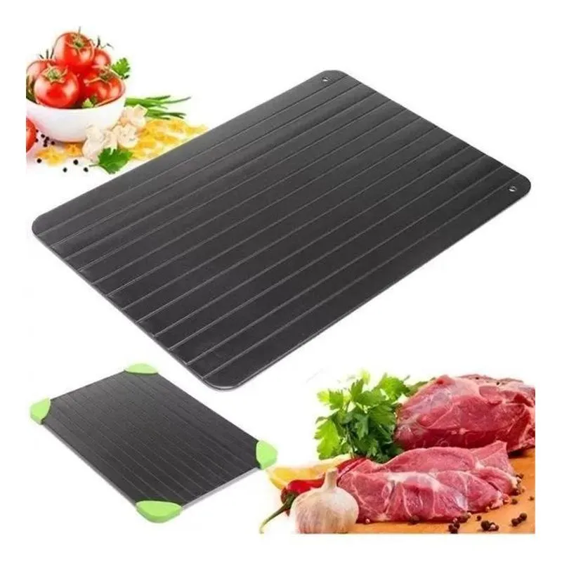 3x Tabua Magica Descongelar Rapido Carne E Alimentos Defrost