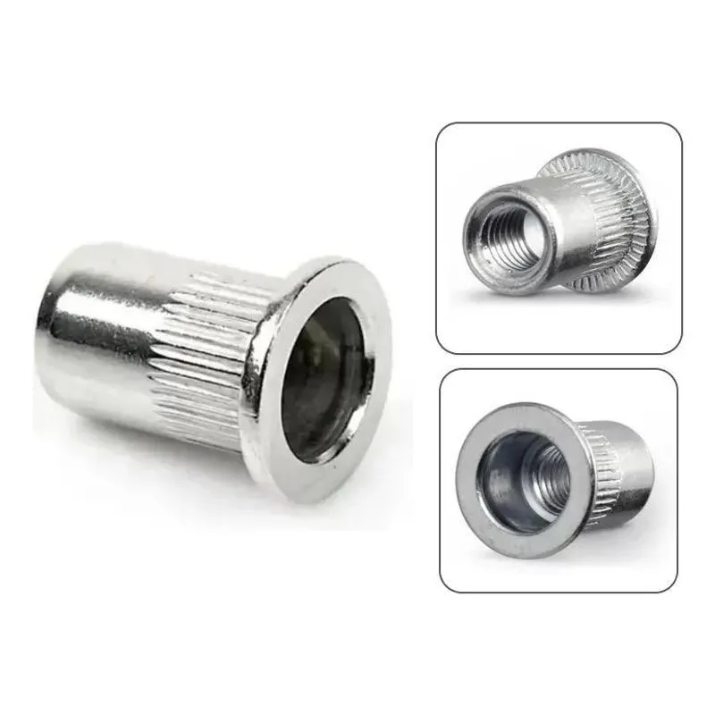 2x Kit 100 Rebite De Rosca Interna Tamanho M5