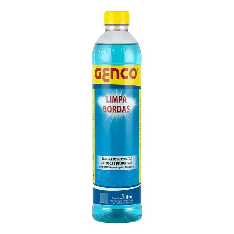 Limpa Bordas Para Tratamento De Piscinas 1 Litro Genco