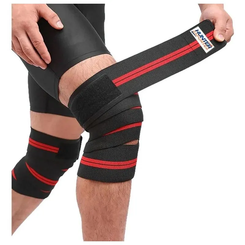 10x Faixa Elastica De Compressão Joelheira Agachamento Fit