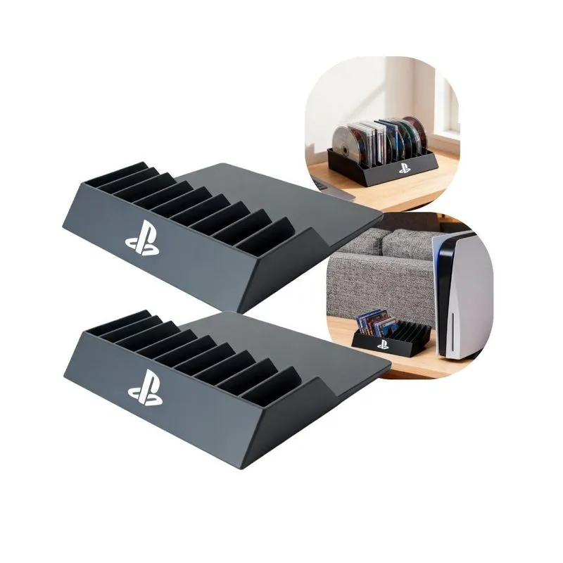 Kit 2 Base Organizadora De Jogos E Acessórios Suporte D Mesa