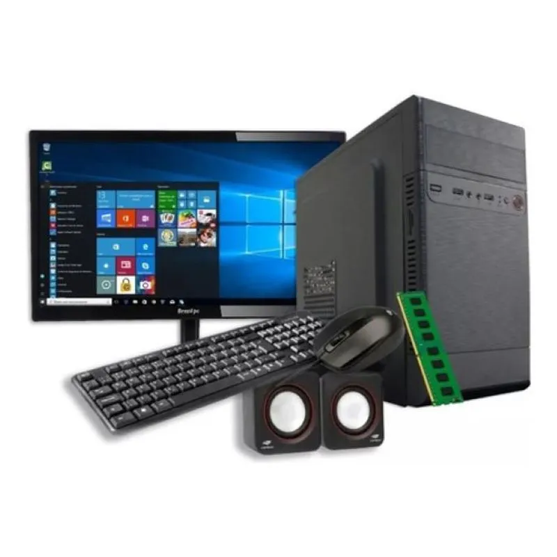Computador Intel I5 10 Geração 8gb Ddr4 Ssd 240gb Tela 2