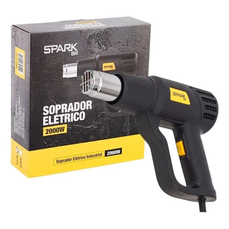 Soprador Térmico Profissional Spark Br 2000w - 110v Ou 220v