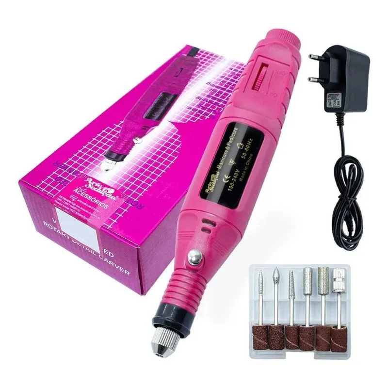 Lixadeira Elétrica Motor De Unhas De Gel Profissional Arte S
