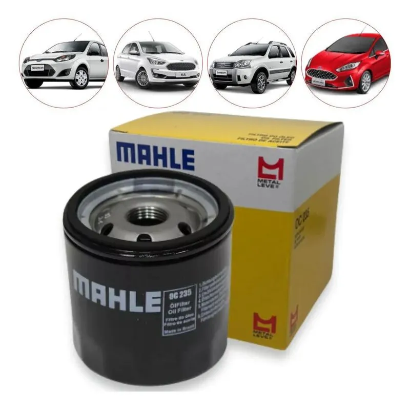 10x Filtro Óleo Ford Fiesta Ka Ecosport Courier Focus Origi