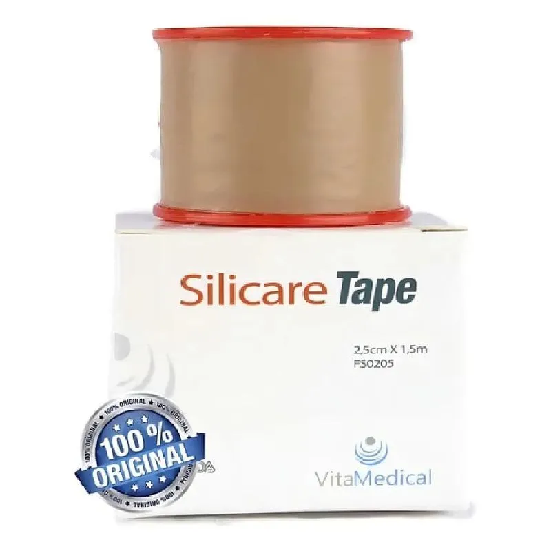 Fita De Silicone 2,5cm X 1,5m Cicatriz Cesárea Queloide 01u