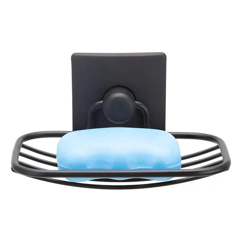 Porta Sabonete Saboneteira Dupla Face 3m Arthi Black Preto
