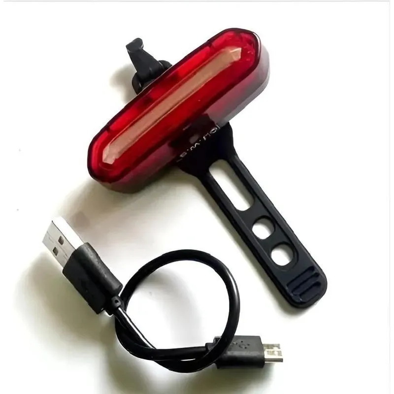 3x Lanterna Traseira Bike Usb 096 3 Cores