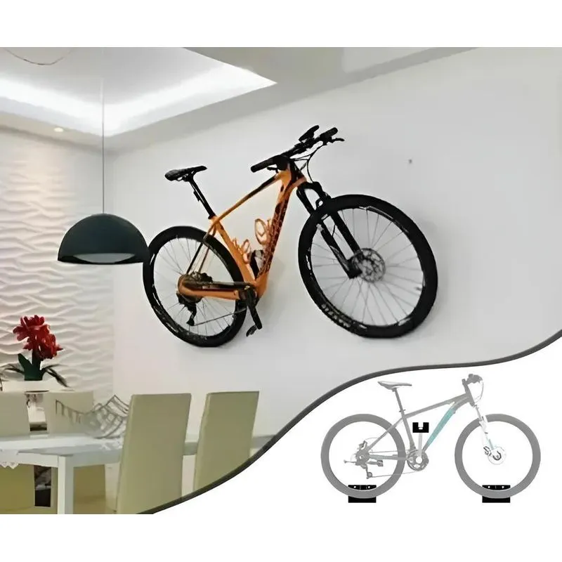 True Sport Suporte De Parede Pé De Vela Horizontal Para Bike