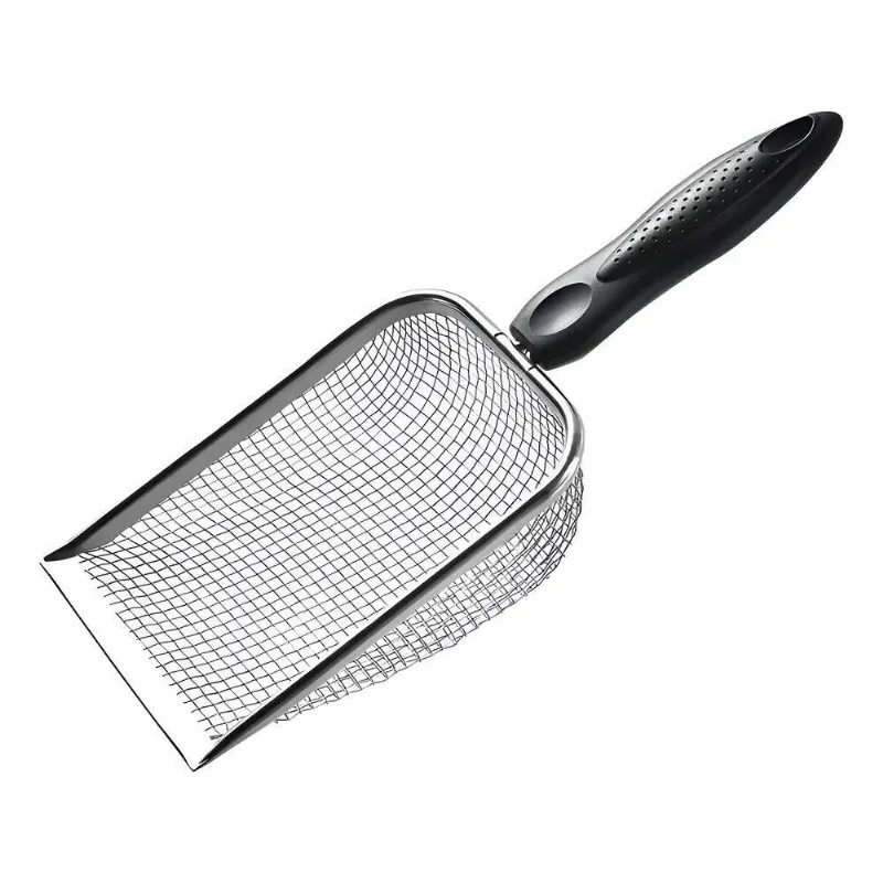 Peneira Higiênica De Aço Inox Para Caixa De Areia De Gatos R