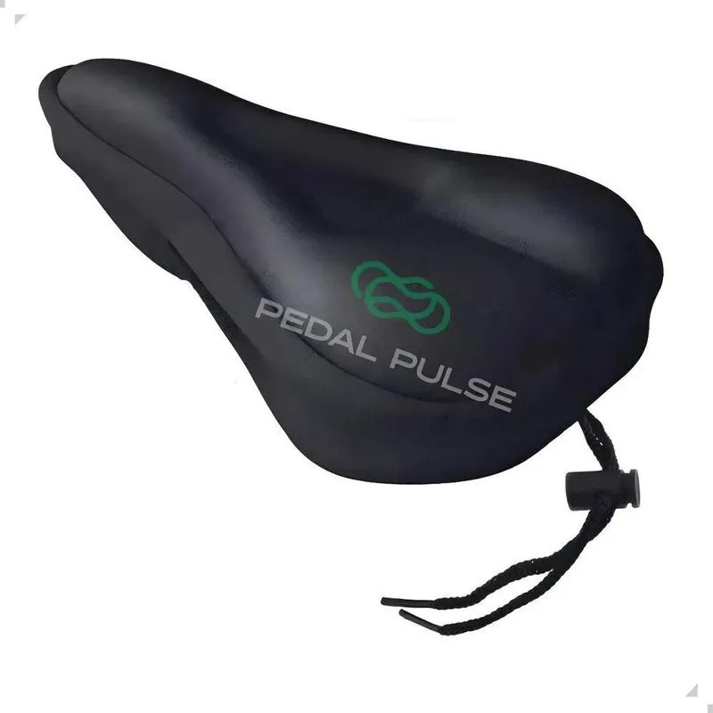 Capa Gel Banco Pedal Pulse Selim Assento Bike Almofada Forro