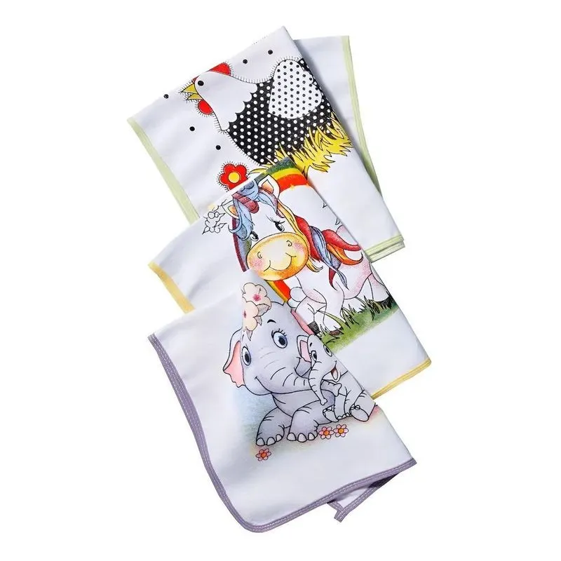 Pano De Prato Vies Estampado Kit Com 10 Peças
