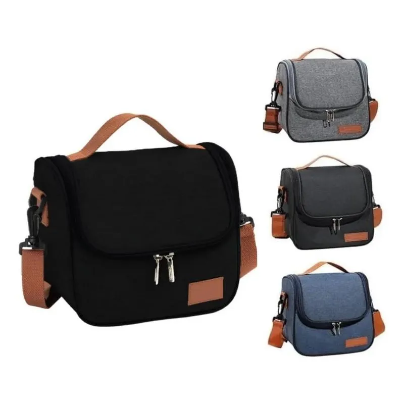 10x Bolsa Térmica Lancheira Marmita Trabalho Escola Passeio