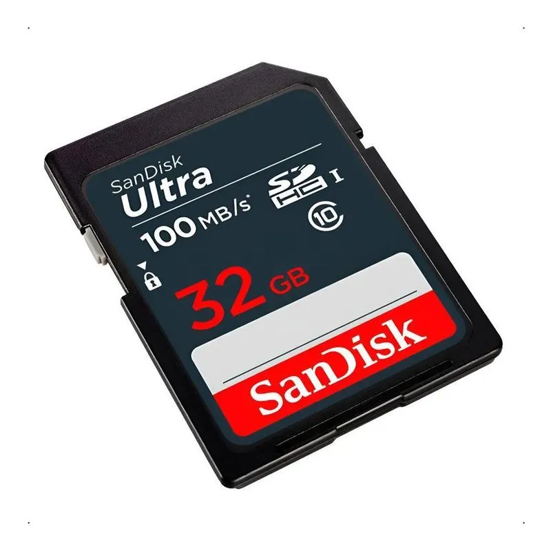 Cartão Memória 32GB Sandisk Ultra SDHC SDSDUNR-032G-GN3IN