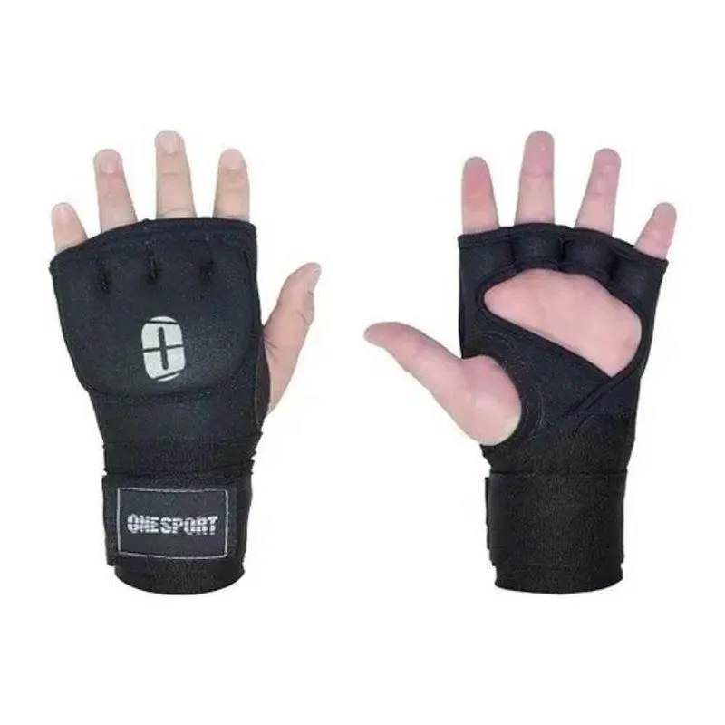 2x Luva De Treino Sparring Mma Muay Thai Bandagem Rapida