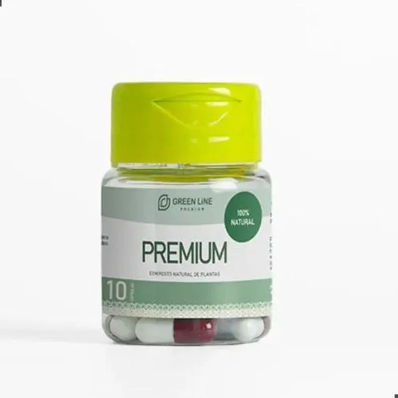 2x Suplemento Em Cápsula Green Line Premium Óleo De Coco Gre